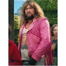 A Minecraft 2025 Jason Momoa Leather Jacket